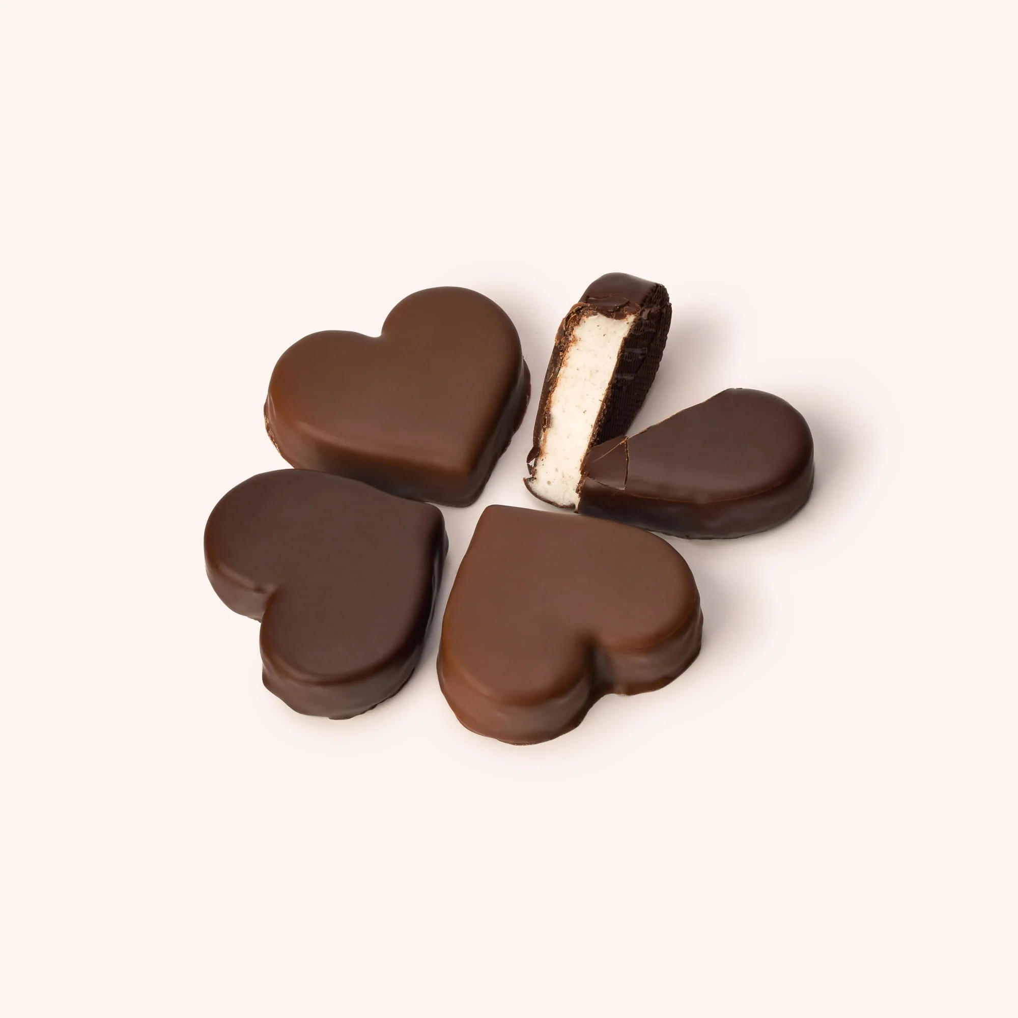 Guimauve coeur - lait - Image 3
