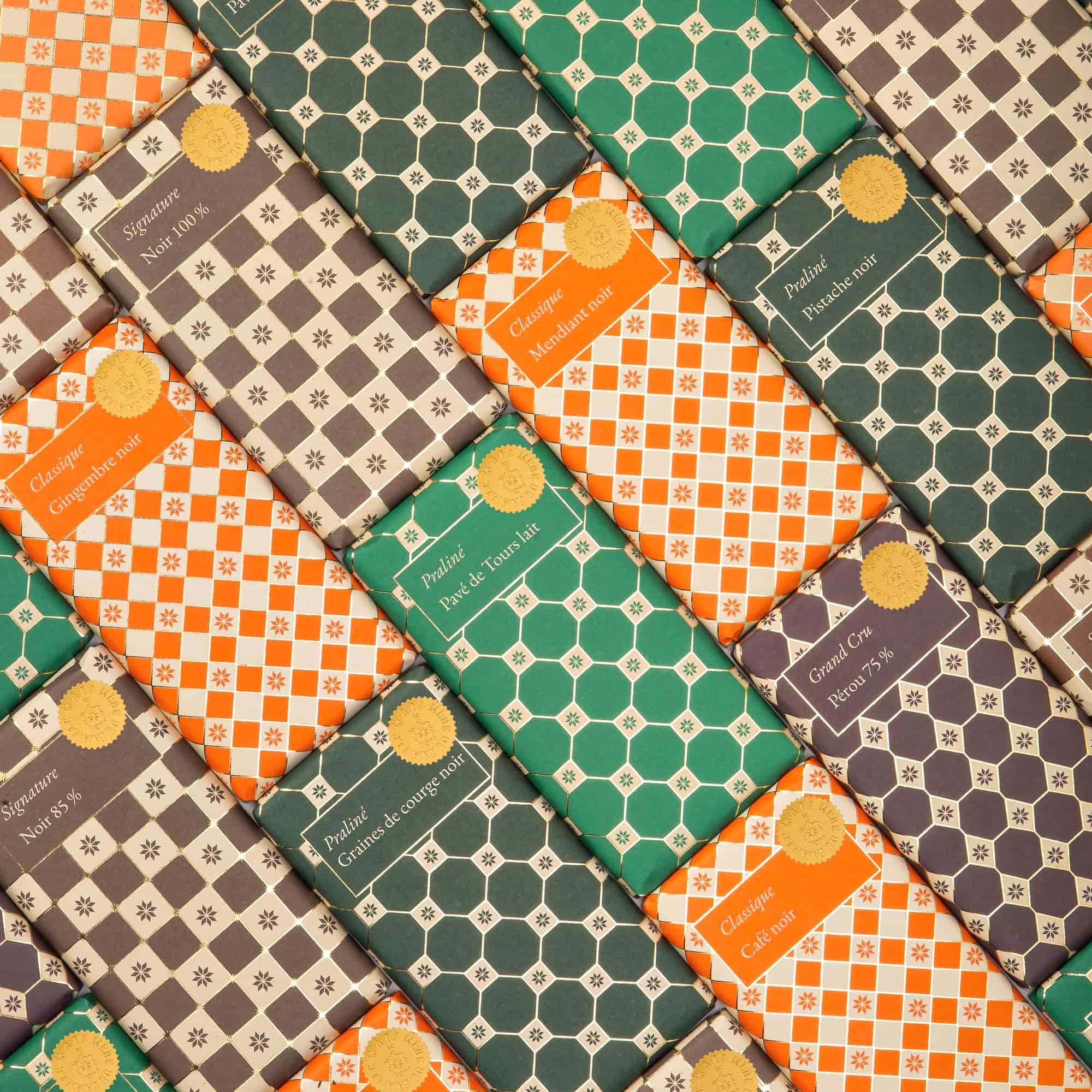 Tablette chocolat praliné pistache lait - Image 3