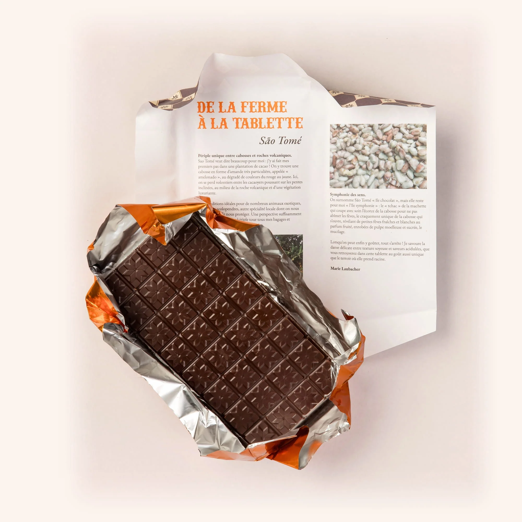 Tablette chocolat Sao Tomé 70 % - Image 3