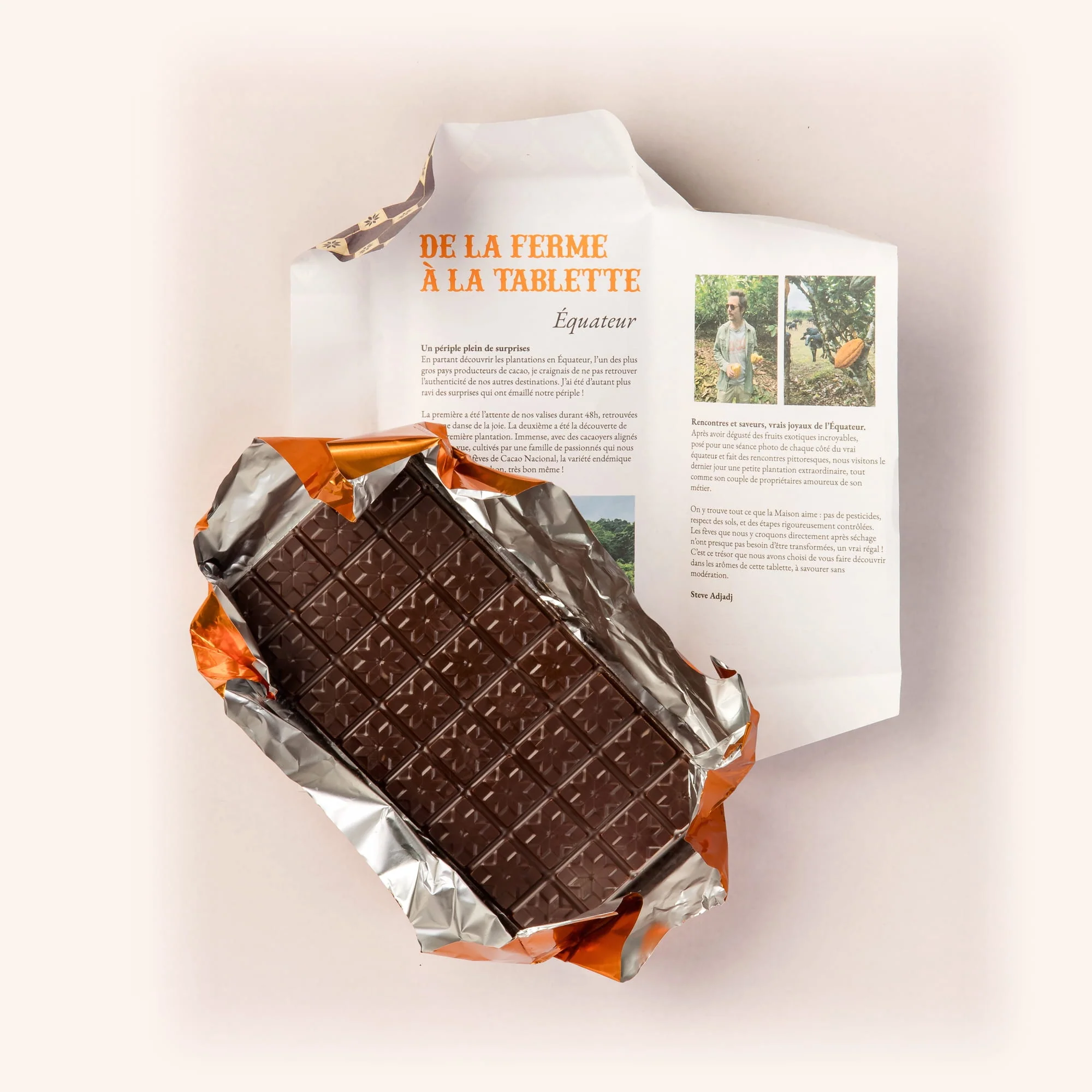 Tablette chocolat Équateur 70% - Image 3